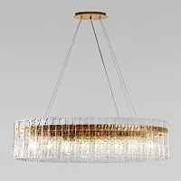 Люстра подвесная хрустальная Невада (Nevada) 10297/1000 French gold LOFT IT прозрачная на 8 ламп, основание золотое в стиле современный Люстра подвесная хрустальная Невада (Nevada) 10297/1000 French gold LOFT IT прозрачная на 8 ламп, основание золотое в стиле современный